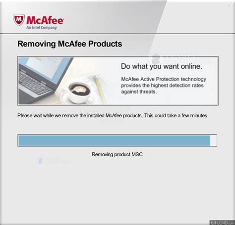 mcafee consumer products removal tool